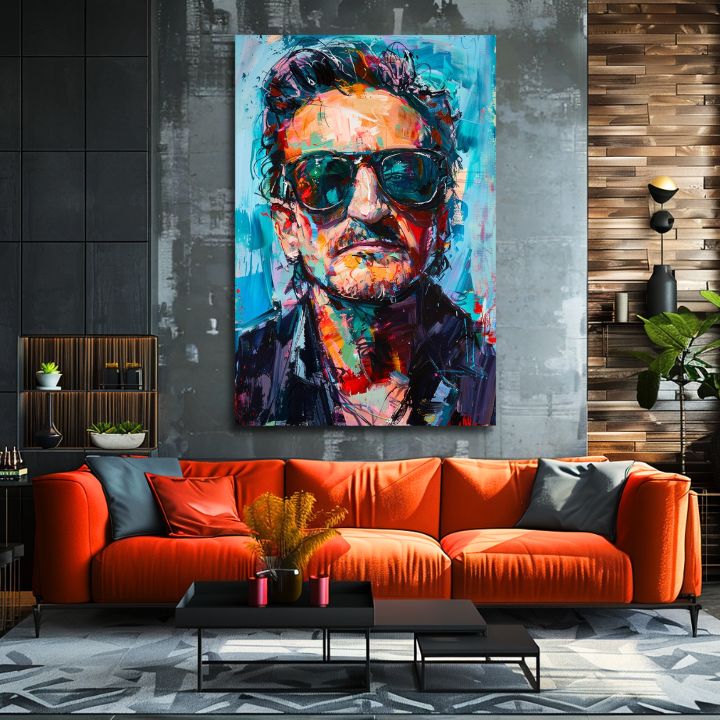 Image BONO - Melodija svetlosti | 100% originalna akrilna boja