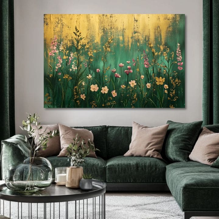 Zlatni trenuci prirode | 100% originalna akrilna boja