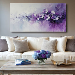 Slika ljubičasta poezija | 100% originalna akrilna boja