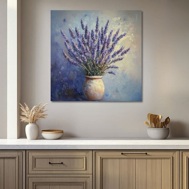 Painting Lavender Dream | Provansalska soba | Akrilni detalji