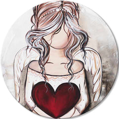 Okrugle slike sa akrilom Dar sa neba