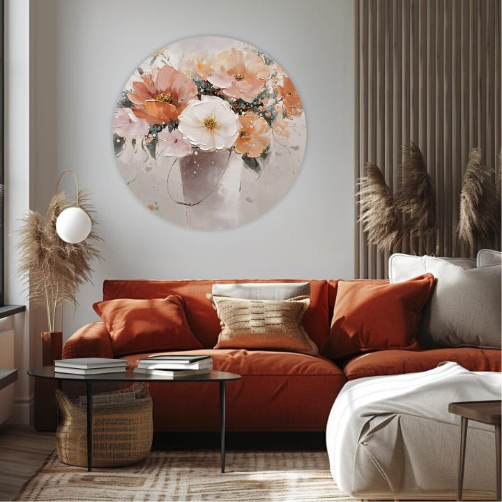 Okrugle slike sa akrilom Silent Simphoni