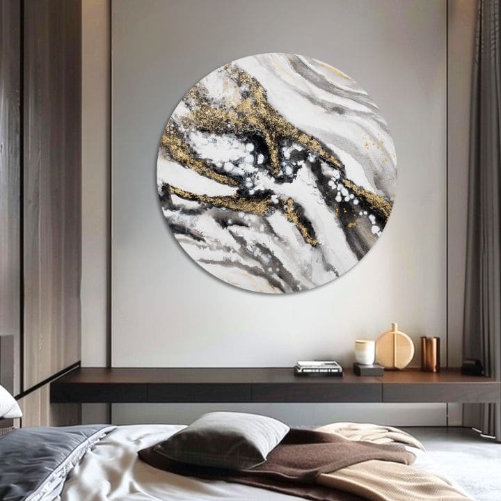 Okrugla slikana slika Priča o Zemlji