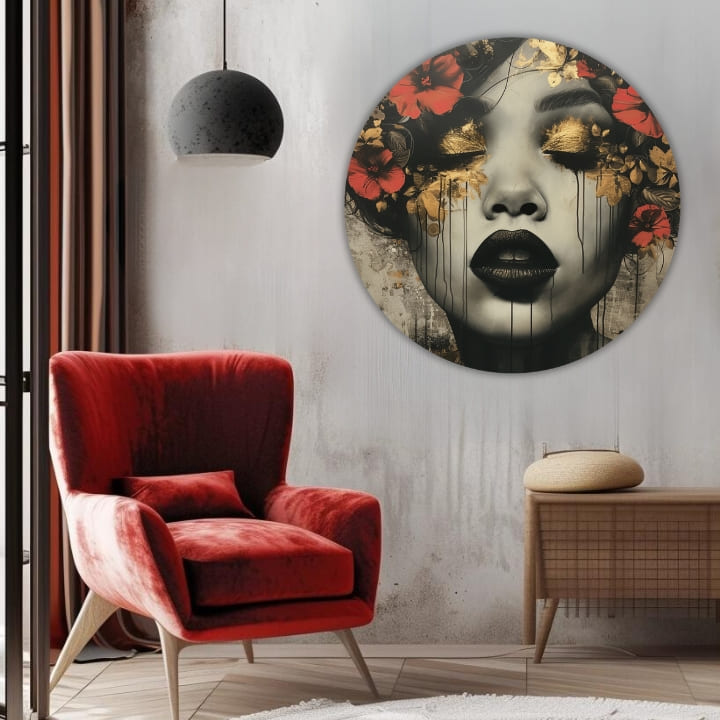 Okrugle slike akrilom U carstvu snova