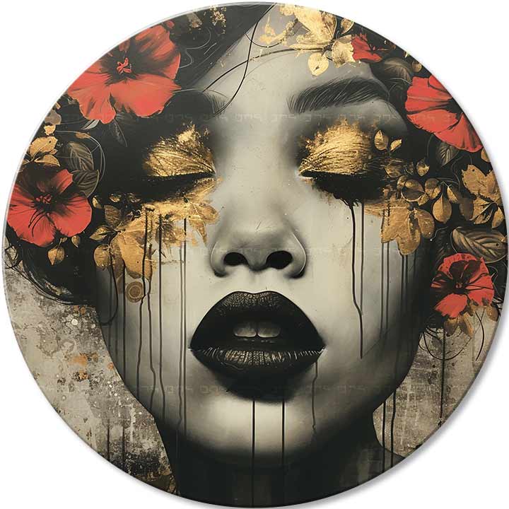 Okrugle slike akrilom U carstvu snova