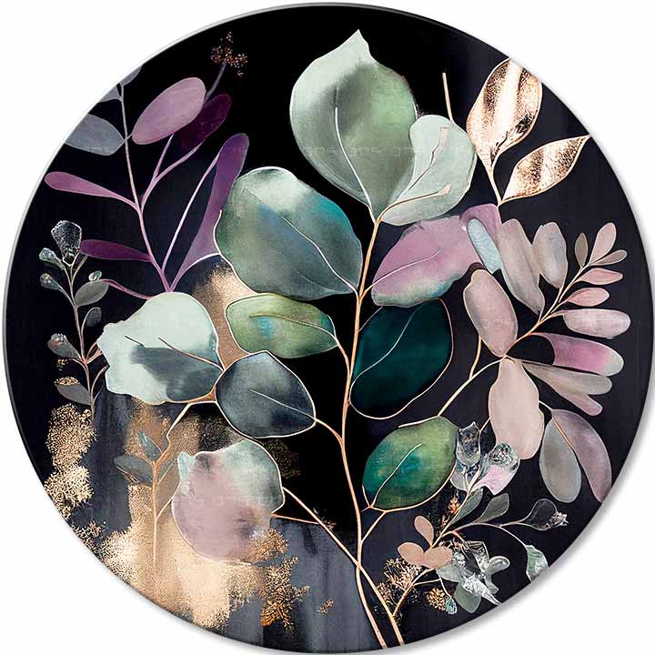 Okrugle slike sa akrilom Noćni život