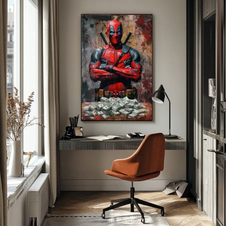 Image DEADPOOL : Novac i haos | Akrilni detalji