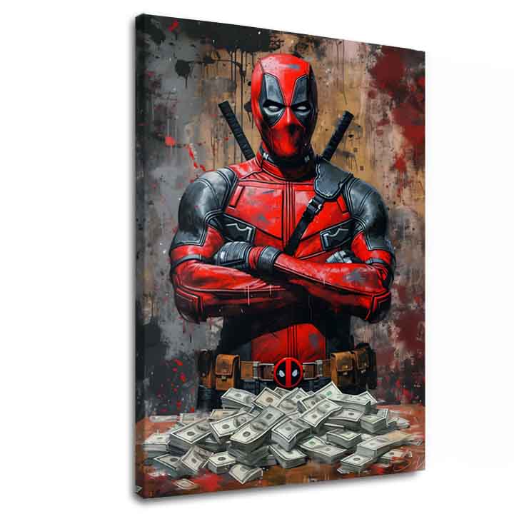 Image DEADPOOL : Novac i haos | Akrilni detalji