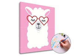 Slikanje po brojevima ZAMILOVANA LAMA