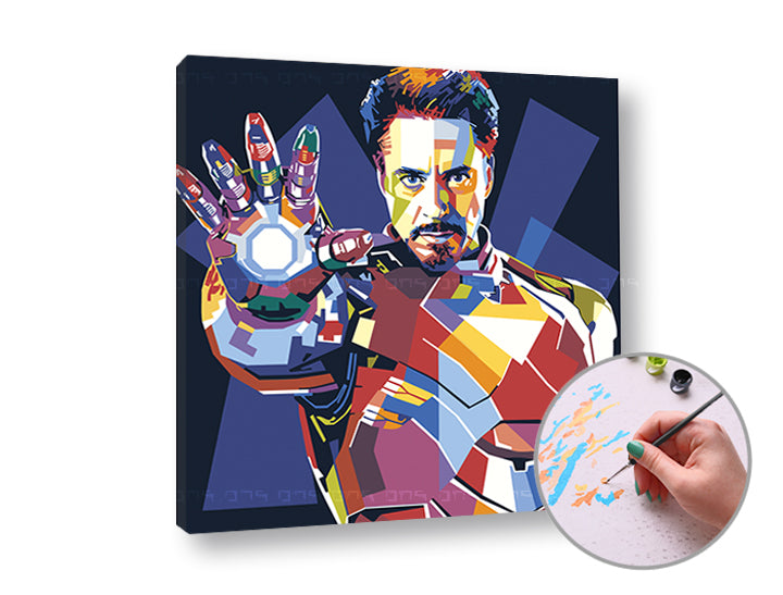 Slikanje po brojevima IRONMAN