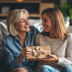 U boho stilu slika na platnu s motivom cveće, dečji motiv, priroda u plavo-ružičastih nijansama, mirna atmosfera, vnútorný mier i priroda | NARODENINOVÝ - poklon VAUČER – proizvod, pogled 2