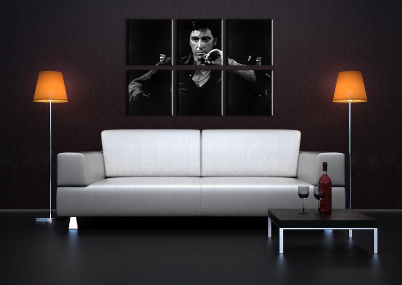 Oslikana POP ART zidna slika SCARFACE-AL PACINO 210k140 cm
