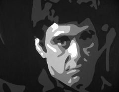 Ručno oslikana POP ART slika AL PACINO 150k100 cm