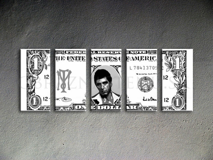 Ručno oslikana POP ART slika AL PACINO 200k80 cm