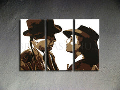 Ručno oslikana POP ART slika CASABLANCA 120k80 cm