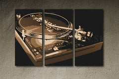 Ručno oslikana POP ART slika DJ 120k80 cm