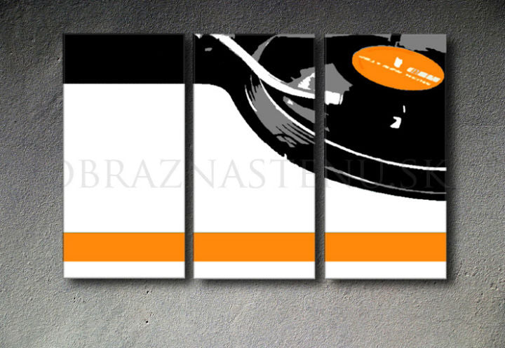 Ručno oslikana POP ART slika DJ 120k80 cm