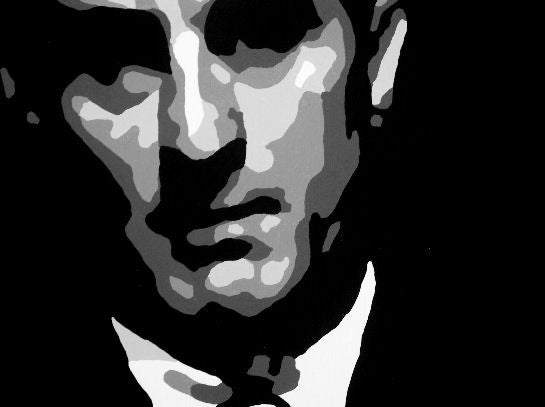 Ručno oslikana POP ART slika GOODFELLAS 90k60 cm