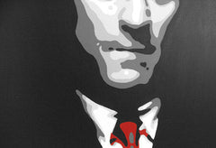 Ručno oslikana POP ART slika GOODFELLAS 210k70 cm