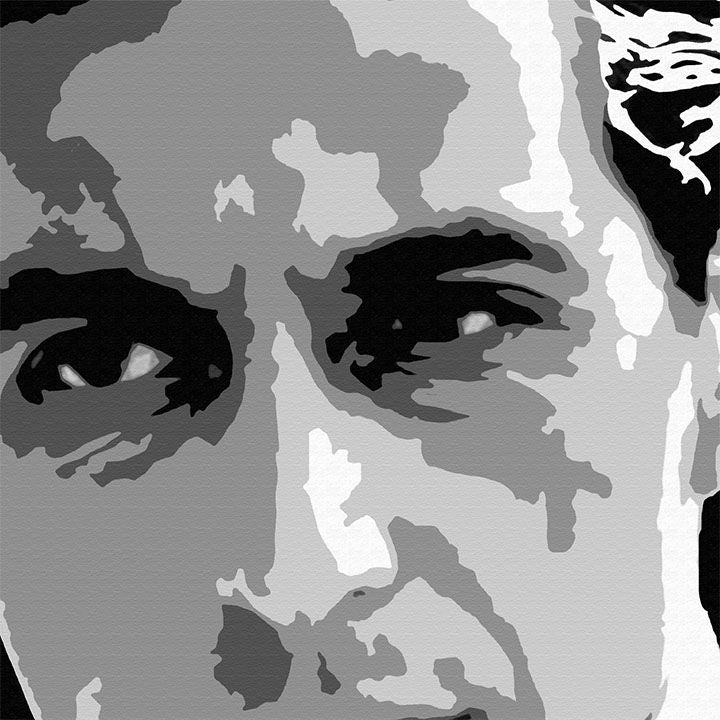 Ručno oslikana POP Art slika KUM 90x60 cm