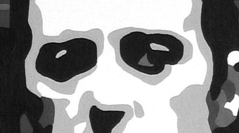 Ručno oslikana POP ART slika GODFATHER 60k40 cm