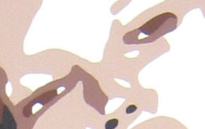 Ručno oslikana POP ART slika KATE MOSS 60k40 cm