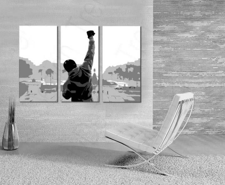 Ručno oslikana POP Art slika ROKI 150x100 cm