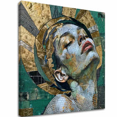 Slika Veličanstvena lepota – 3D canvas gallery-wrap platno ručno dorađeno akrilnim bojama, sa teksturom.