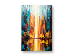 Oslikana zidna slika APSTRAKT 1 deo YOBATAB002E1