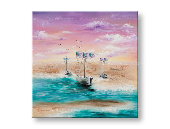 Oslikana zidna slika BRODOVI NA MORU 1 deo YOBATLN007E1