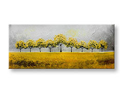 Ručno oslikana zidna slika DRVEĆE 1 komad YOBAM017E1