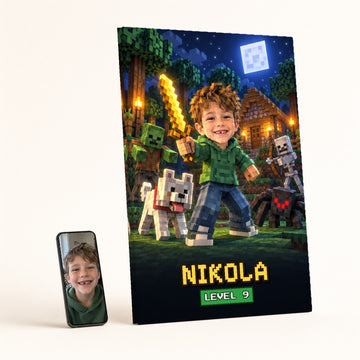 Minecraft slika sa fotografije