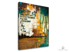 Autorska reprodukcija na platnu APSTRAKT XOBAM003E1