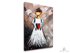 Autorska reprodukcija na platnu ANDžEL KSOBAM029E1