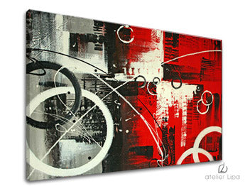 Autorska reprodukcija na platnu APSTRAKT XOBDO058D1