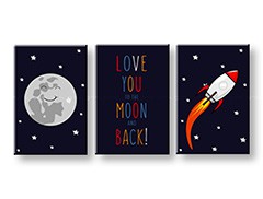 Zidna slika ZA DECU XOBKID004E3