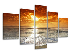 5-delna zidna slika VEST SLNKA ZS011E50