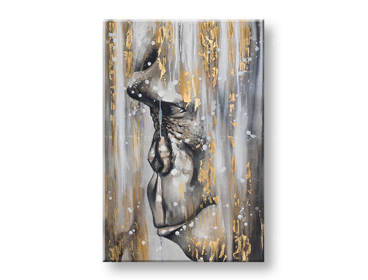 Ručno oslikana zidna slika GORILA 1 deo - 80x120 cm