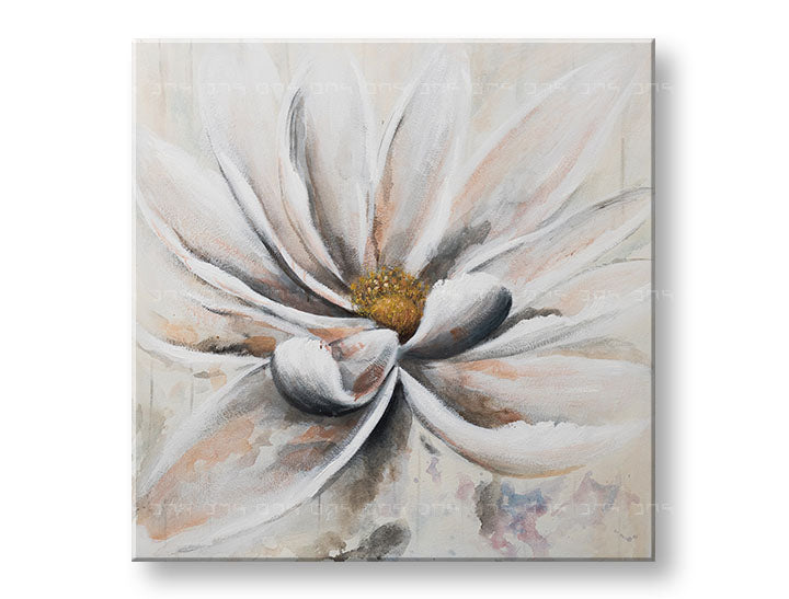 Ručno oslikana zidna slika KVET 1 deo - 100x100 cm
