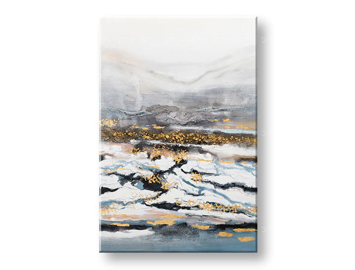 Ručno oslikana slika za zid PRIRODA 60x90 cm – 3D perspektiva platna na drvenom ramu | 100 % original | akril na platnu ARTMIE | Papilora.sk