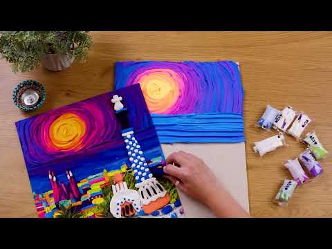 OKTO Kreativni 3D set "Park Guel u Barseloni" 30 k 40 cm