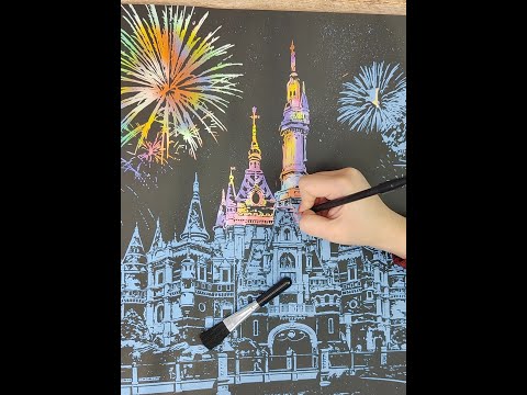 Magična slika za grebanje - London - 75x52 cm
