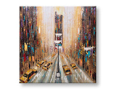 Ručno oslikana zidna slika GRAD 1 deo 70x70 cm CFAZH2979E1