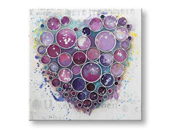 Oslikana zidna slika SRCE 1 deo CFAZH4250E1 - 60x60 cm