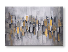 Ručno oslikana zidna slika APSTRAKT 1 deo 90x60 cm CFAZH5828E1