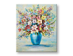 Oslikana zidna slika CVEĆE U VAZI 1 deo 60x70 cm YOBCFAZH6215E1