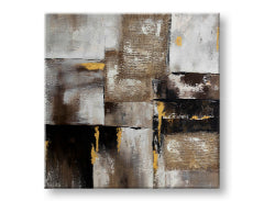 Ručno oslikana zidna slika APSTRAKT 1 deo 70x70 cm CWF11293SDE1