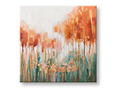 Ručno oslikana zidna slika APSTRAKT 1 deo CWF11396WE1 - 70x70 cm