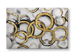 Ručno oslikana zidna slika APSTRAKT 1 deo 90x60 cm CWF1263ZE1