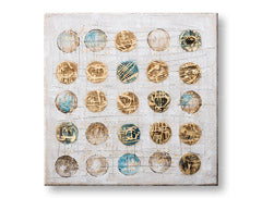 Oslikana zidna slika APSTRAKT 1 deo CWFAB022 - 100x100 cm